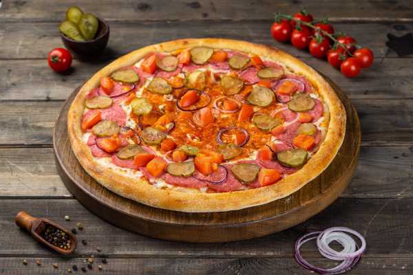 Пицца Американо (Острая) 32 см